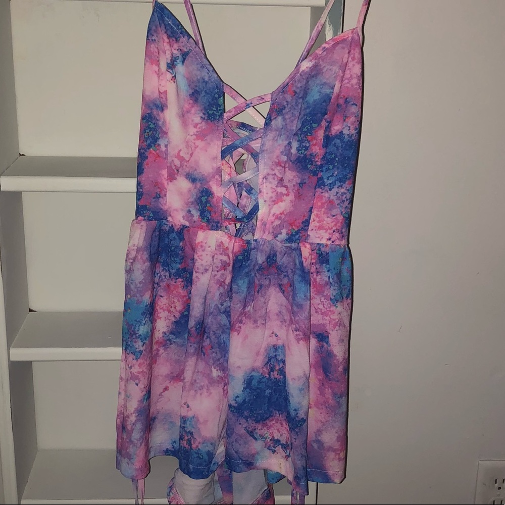 Xenia multicolored bodysuit